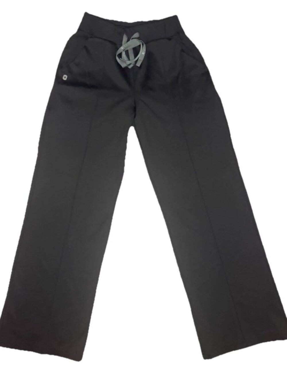 FIGS High Waisted Piedra FORMx Straight Leg Scrub Pants™ SZ XSP Black NWOT